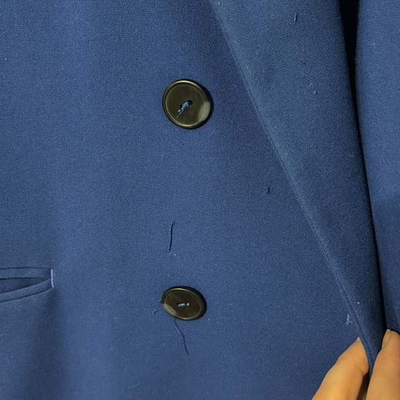 Oversized Royal Blue Blazer from Anthropologie - Picture 3 of 6